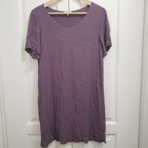 Wilfred Free | Purple Short Sleeve Dress